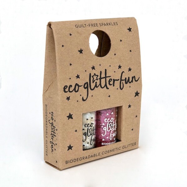 Eco Glitter Pure 2 Piece Set - Milky Way & Framboise