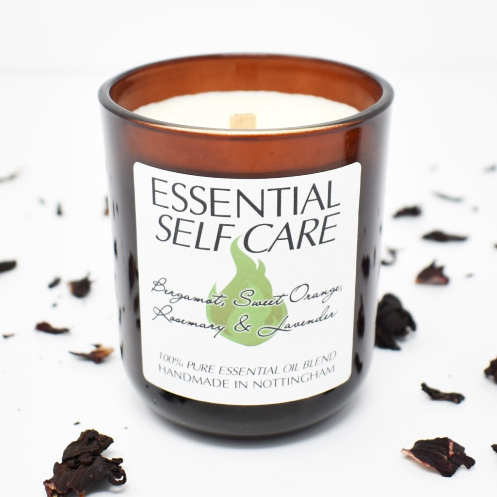 Essential Self Care Bergamot, Sweet Orange, Rosemary & Lavender Soy Wax