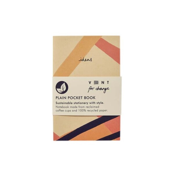 'Ideas' Plain Pocket Notebook - Pink