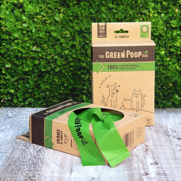 100% Compostable Dog Poop Bags XL - 120 bags - Image 2