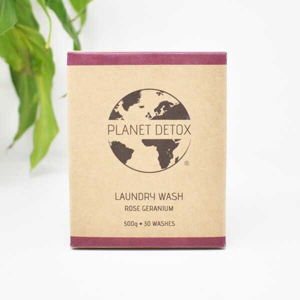 Rose Geranium Natural Laundry Wash Powder - 500g