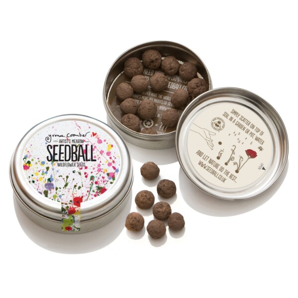 Artist Meadow Seedball Tin