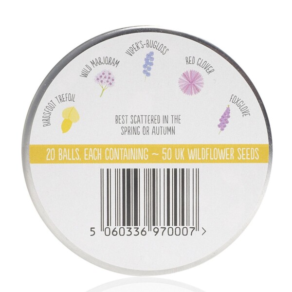 Bee Mix Seedball Tin - Image 2