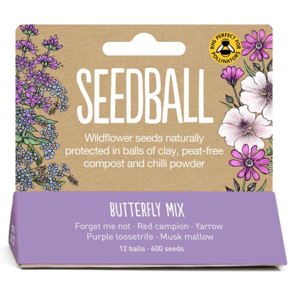 Butterfly Mix Seedball Hanging Pack