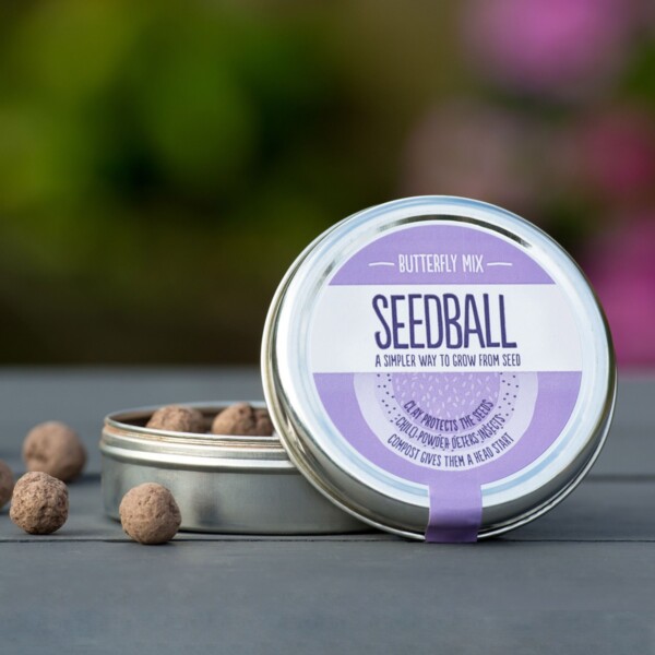 Butterfly Mix Seedball Tin