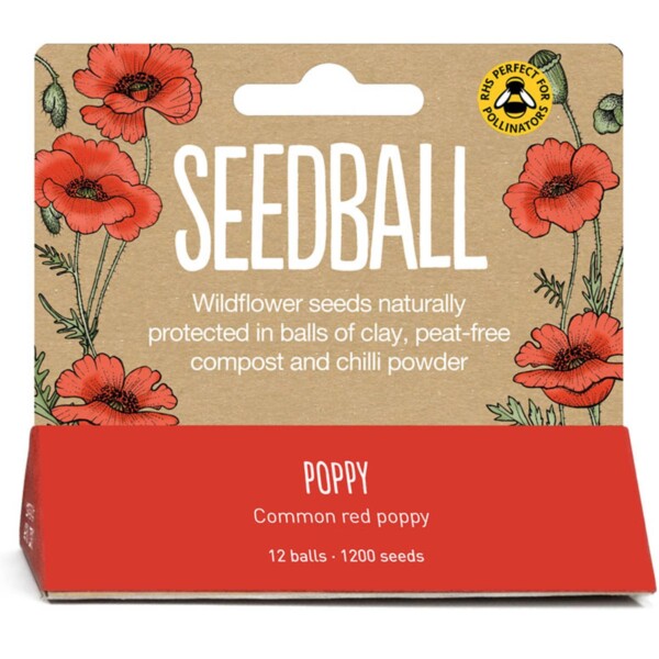 Poppy Seedball Tube Hanging Pack