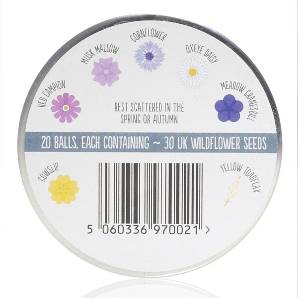 Urban Meadow Seedball Tin - Image 2