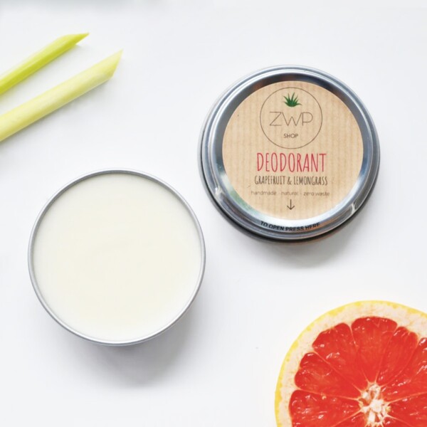 Natural Deodorant Tin - Grapefruit & Lemongrass 60g