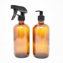 Amber Glass Bottle - 500ml - Screw Cap
