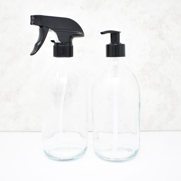 Clear Glass Bottle - 500ml