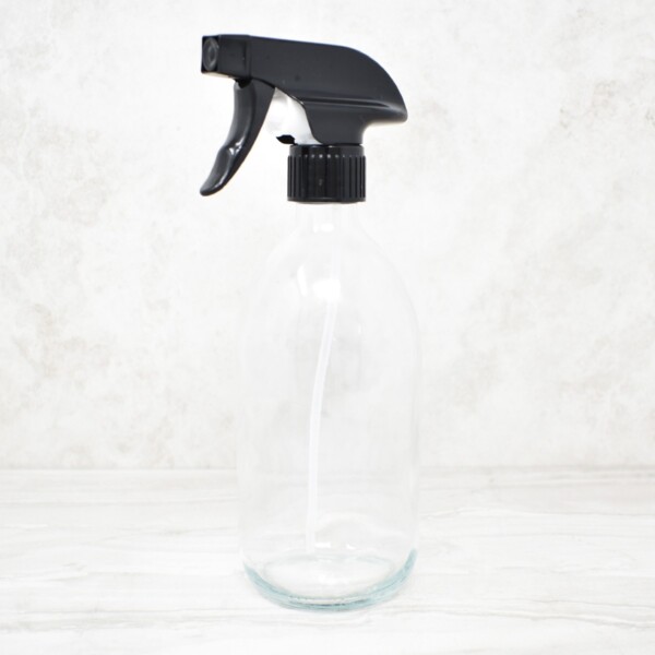 Clear Glass Bottle - 500ml - Image 2