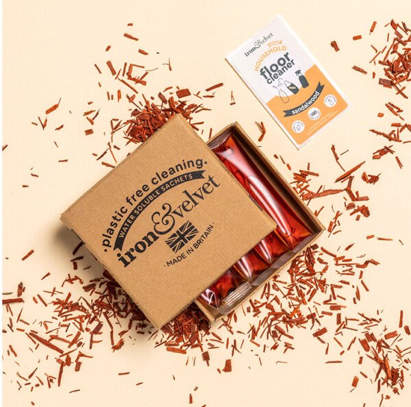 5 Plastic Free Cleaning Sachets - Floor Cleaner - Image 2