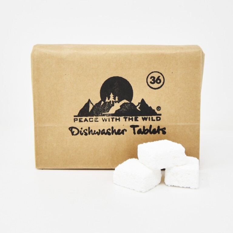 EcoFriendly Dishwasher Tablets Peace With The Wild