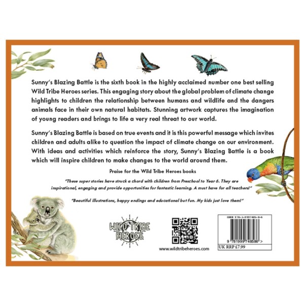 Sunny's Blazing Battle - Sustainable Children's Book - Image 3