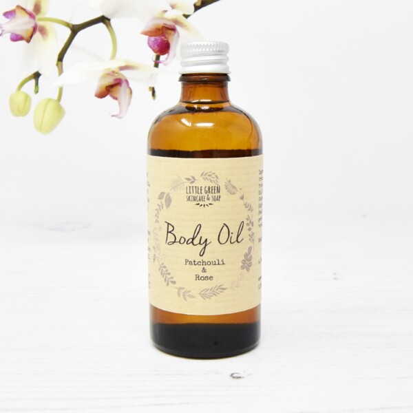 Patchouli & Rose Body Oil - 100ml
