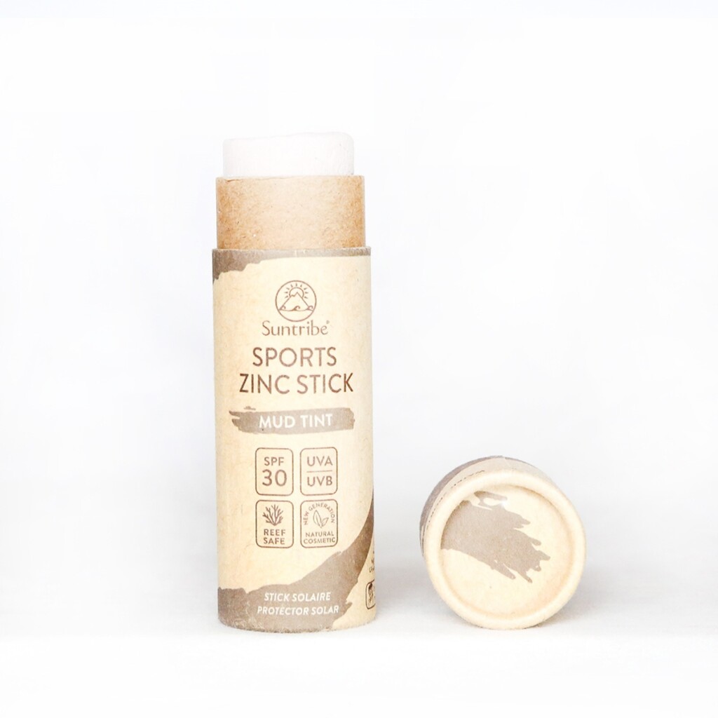 Suntribe All Natural Zinc Sunscreen SPF30 SPF 50 Mud Tint