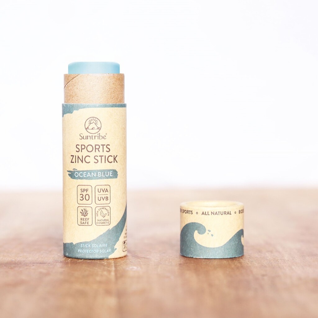 All Natural Zinc Sunscreen SPF30 Ocean Blue Peace With The Wild