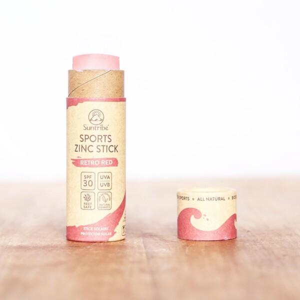 All Natural Zinc Sunscreen SPF30 - Retro Red - Image 2