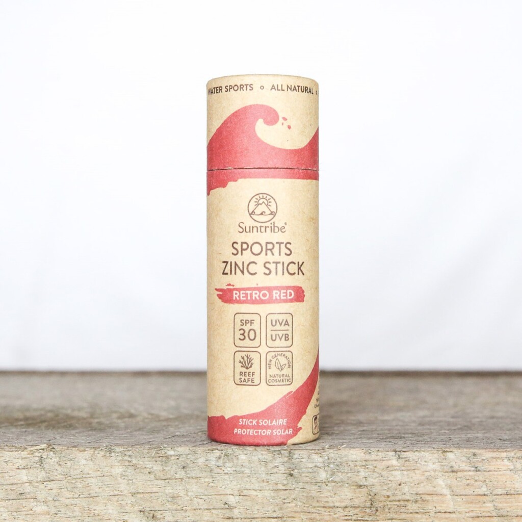 All Natural Zinc Sunscreen SPF30 Retro Red Peace With The Wild