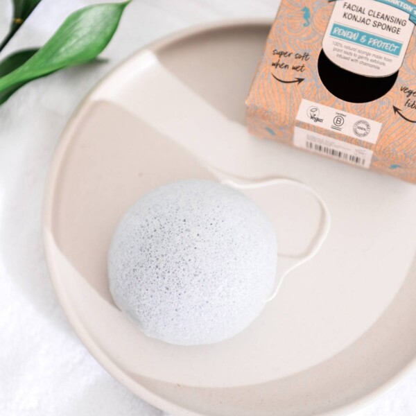 Seahorse Plankton+ Facial Cleansing Konjac Sponge - Image 2