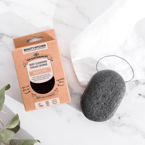 Fragrance Free Body Cleansing Konjac Sponge - Image 2