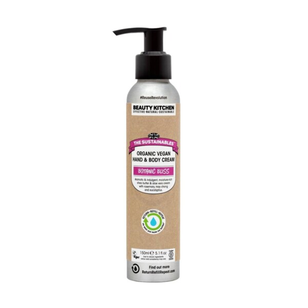 Botanical Bliss Organic Vegan Hand & Body Cream - 150ml
