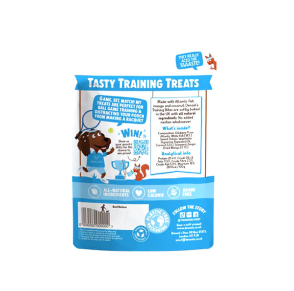 Atlantic Dog Bites - Coconut, Mango & White Fish 100g - Image 2