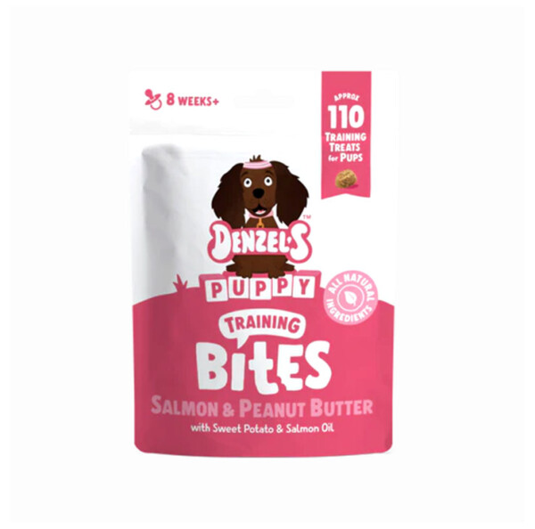 Puppy Dog Bites - Peanut Butter, Sweet Potato & Salmon 100g