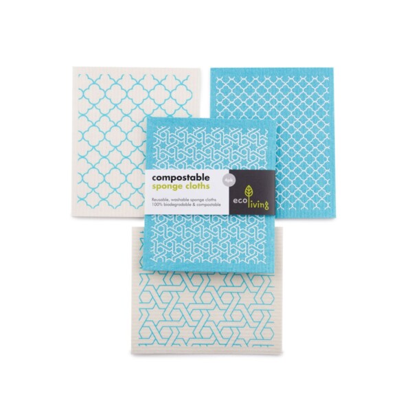 Compostable Sponge Cleaning Cloths - Moroccan - Image 2