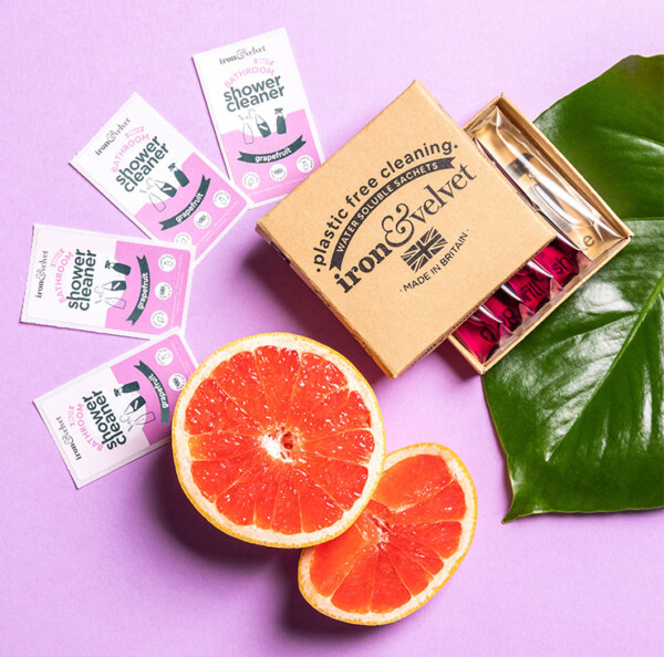 5 Plastic Free Cleaning Sachets - Daily Shower Spray - Image 2