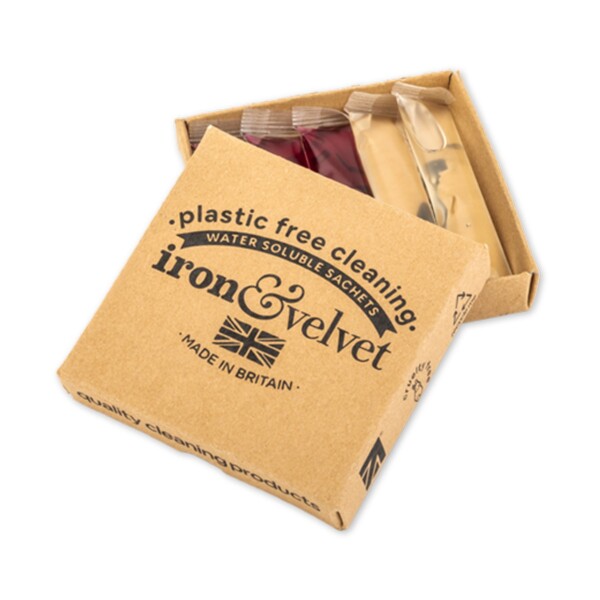 5 Plastic Free Cleaning Sachets - Daily Shower Spray