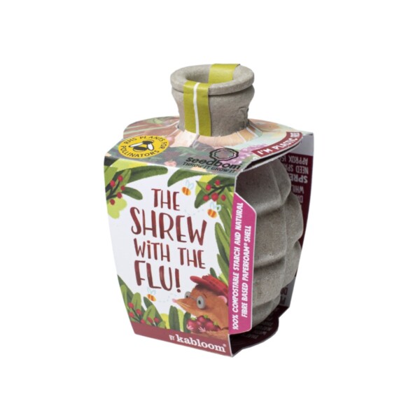 The Shrew With The Flu Book & Seedbom Gift Set