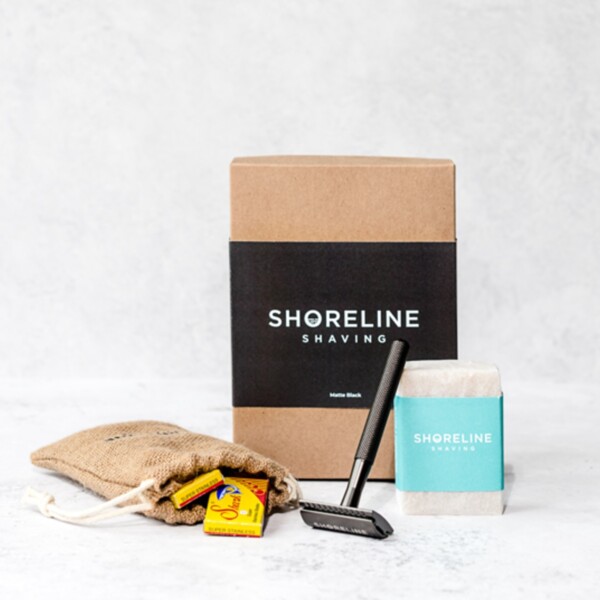 Matte Black Safety Razor Kit