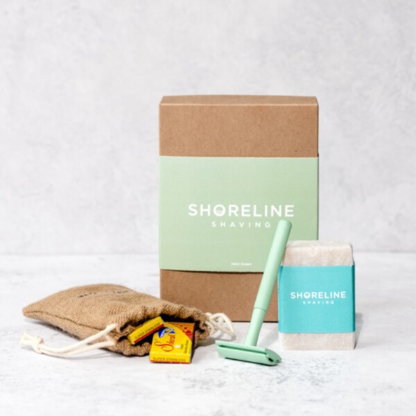 Mint Green Safety Razor Kit