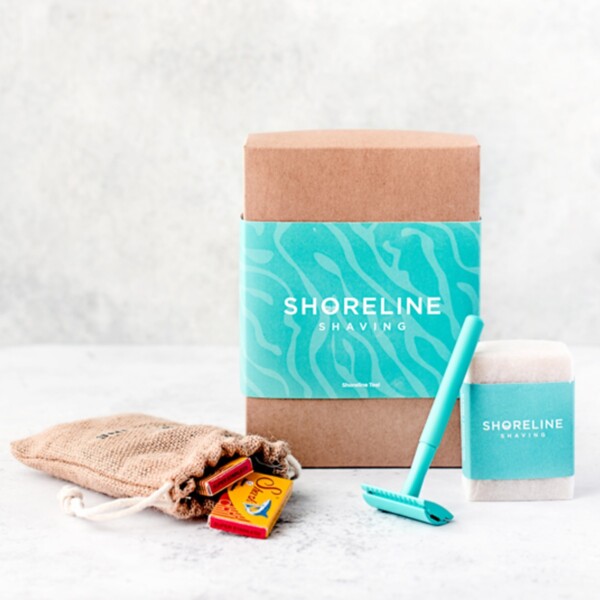 Signature Teal Safety Razor Kit