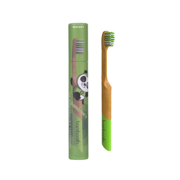 Bamboo Toothbrush bambino's - Soft Bristle - Image 4