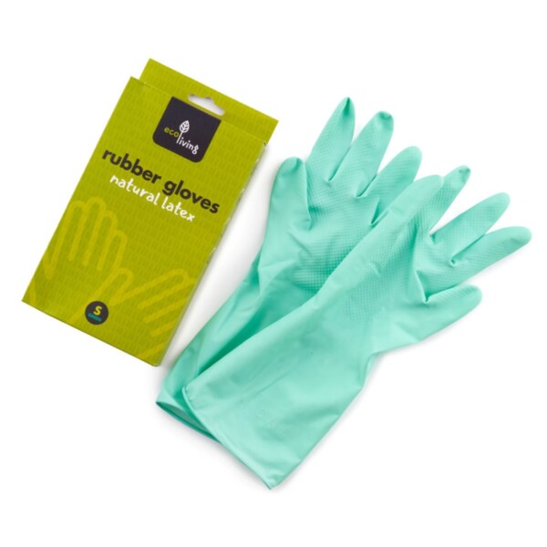 Natural Latex Rubber Gloves - Green