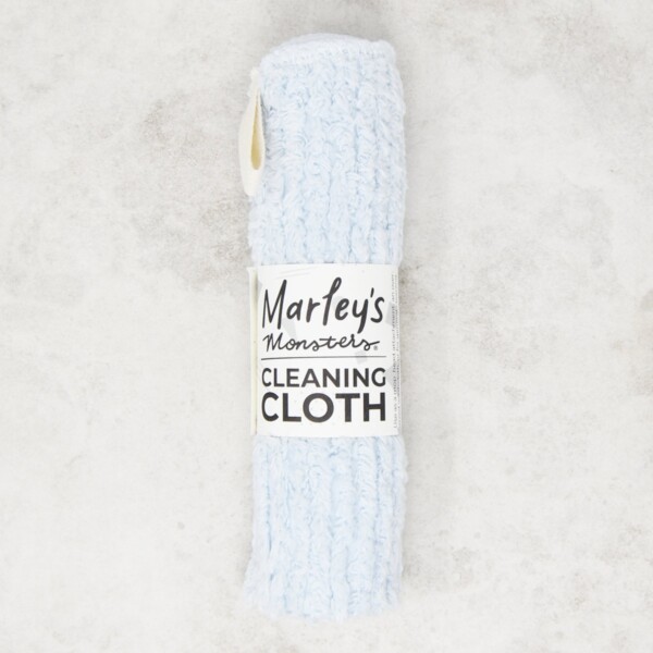 Cotton Chenille Cleaning Cloth - Light Blue