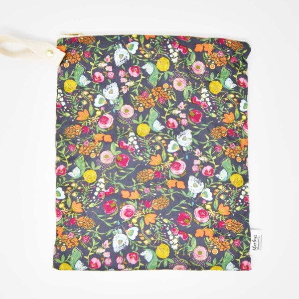 Large Nappy Wet Bags - Vintage Floral