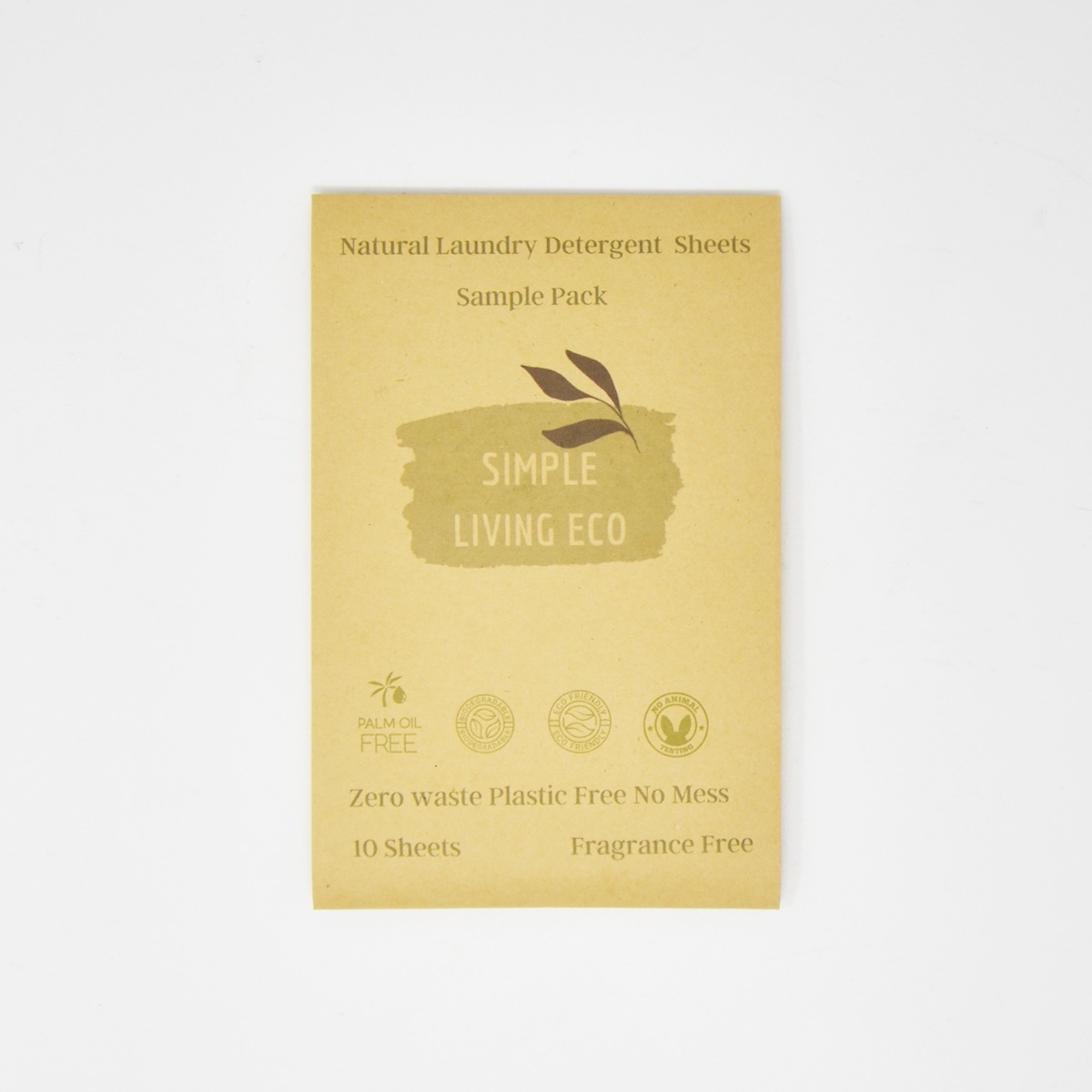 EcoFriendly Laundry Detergent Sheets Unscented Simple Living