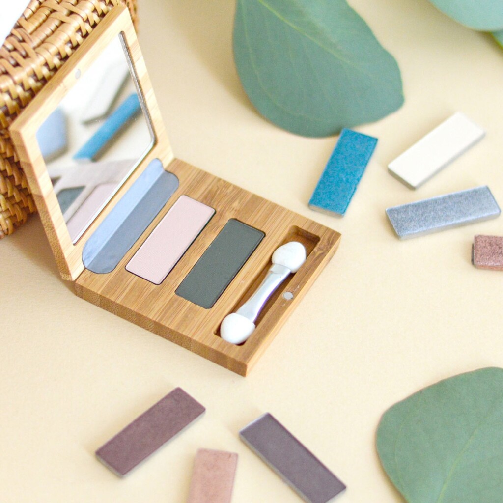 Zao Bamboo Eyeshadow Duo Palette Peace With The Wild