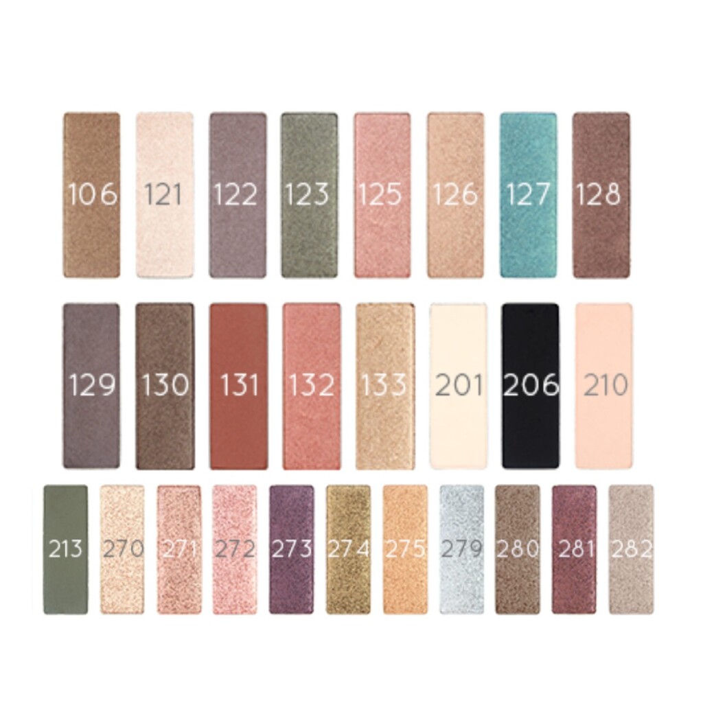 Zao Rectangular Eyeshadow Refills Pearly Peace With The Wild