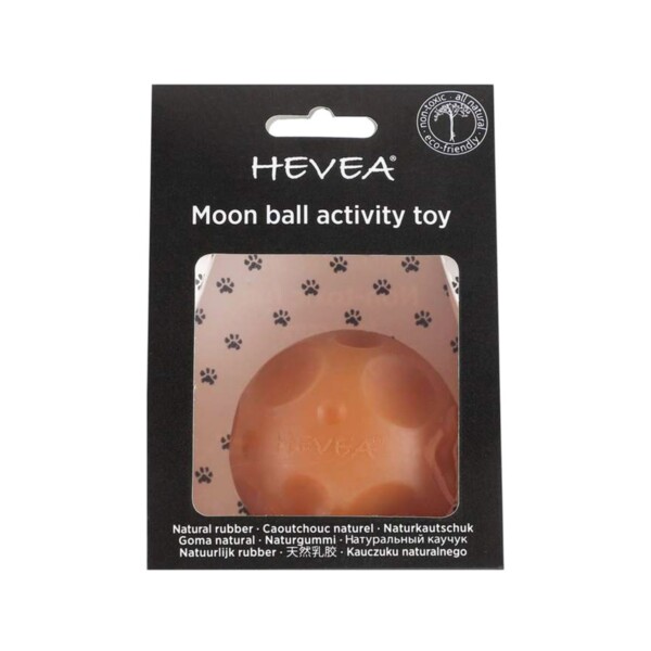 Natural Rubber Moon Ball Activity Toy - Natural - Image 2
