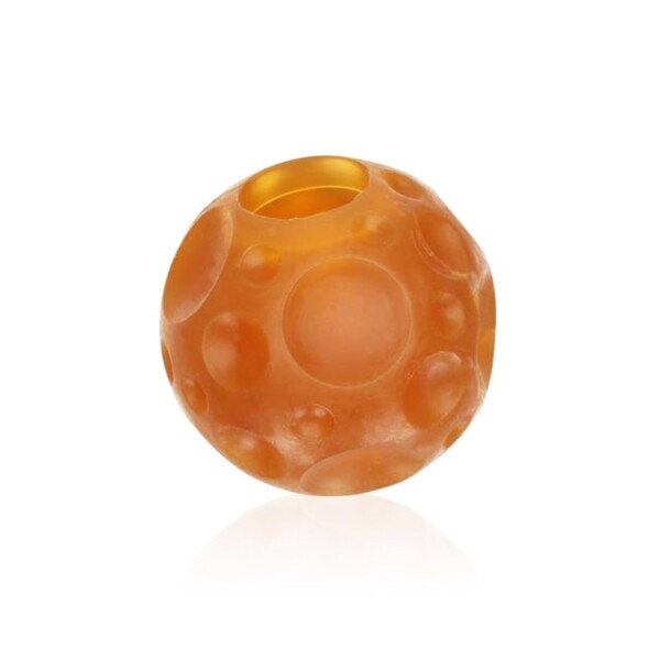 Natural Rubber Moon Ball Activity Toy - Natural