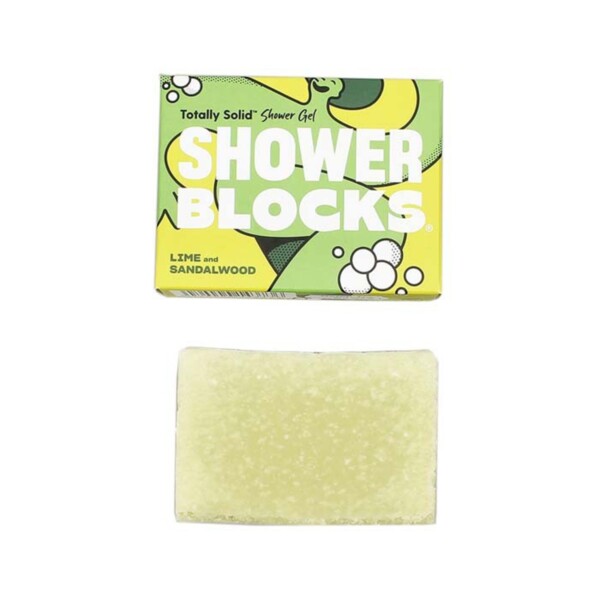 Shower Block - Lime & Sandalwood 100g