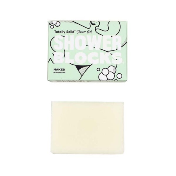 Shower Block - Naked Unscented 100g