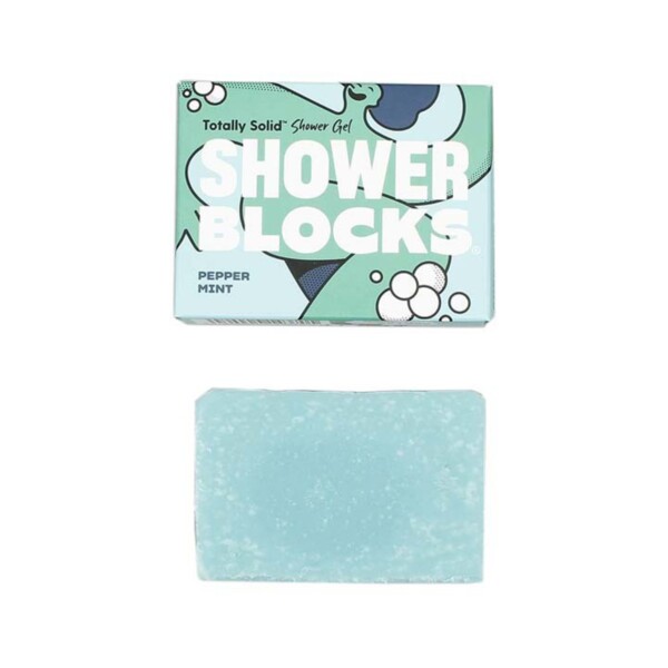 Shower Block - Pepper Mint 100g