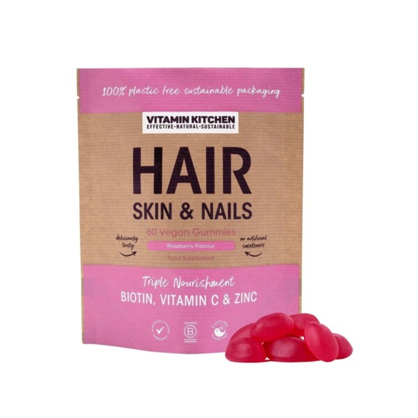 Hair Skin & Nails Vitamin Vegan Gummies