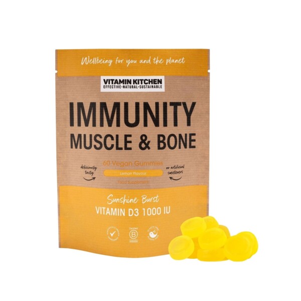 Immunity Vitamin D3 1000IU Vegan Gummies
