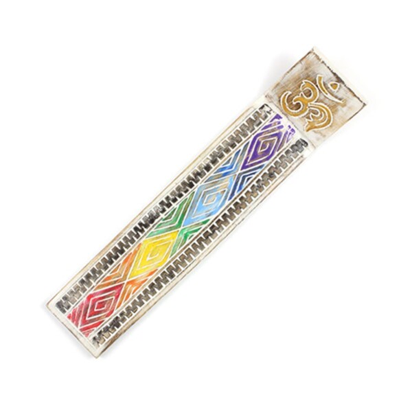 Large Incense Holder & Ash Catcher - Rainbow